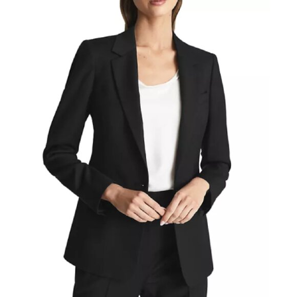 Reiss Classic Black Suit Jacket - Picture 1 of 9